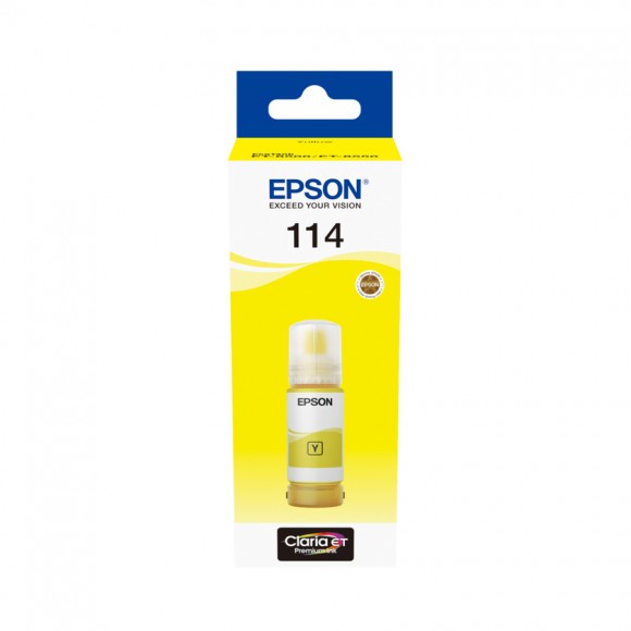 Epson ECOTank Yellow 114 Ink 8550  70ml